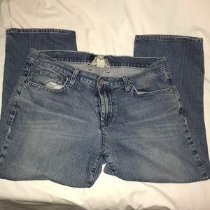 Lucky brand women’s rider crop jean size 14